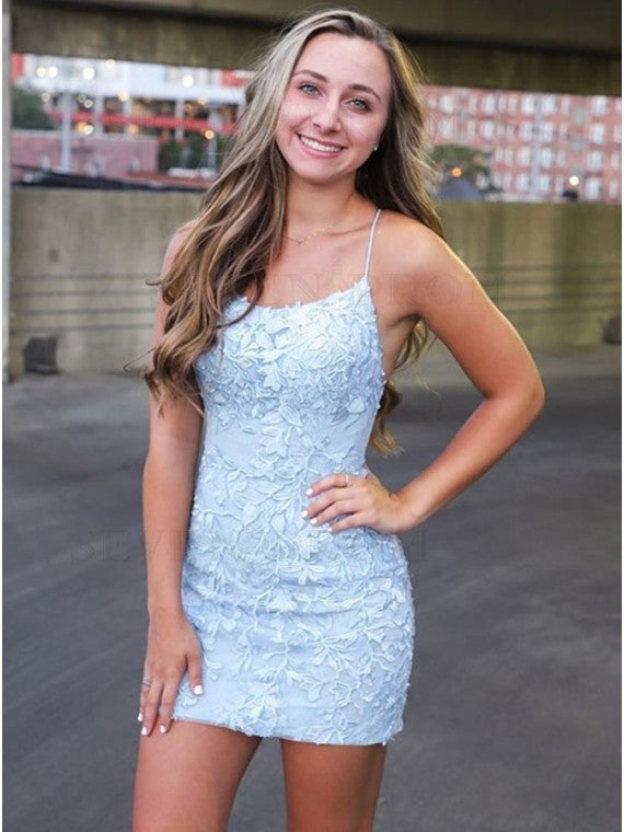 Mini Lace Prom Dresses Short Mermaid Homecoming Dress Winter Formal Gown for Teens - Perfect for Winter Dances, Holiday Parties & Special Occasions