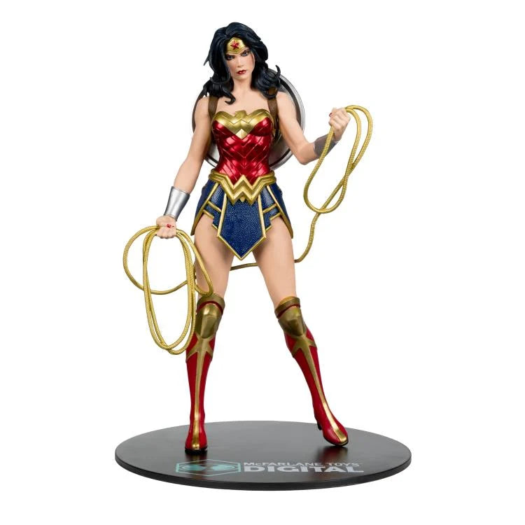 DC Comics Wonder Woman (Jim Lee) 1/6 Scale Collectible Figure with Digital Code - Perfect for Superhero Fans, Display & Gift Giving