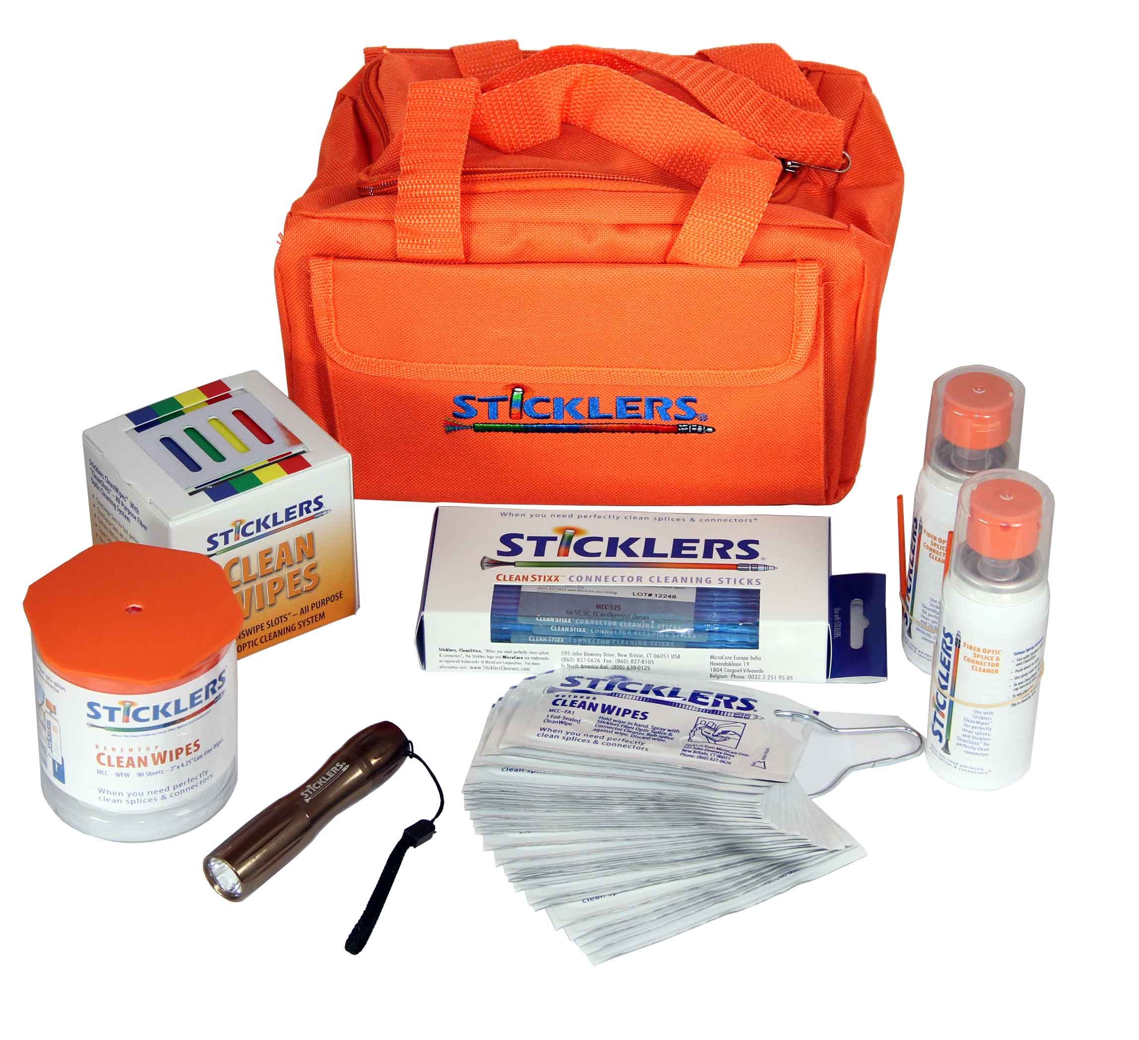 Premium Fiber Optic Cleaning Kit for Connectors & Adapters - Professional Tools for Network, Telecom & Home Use