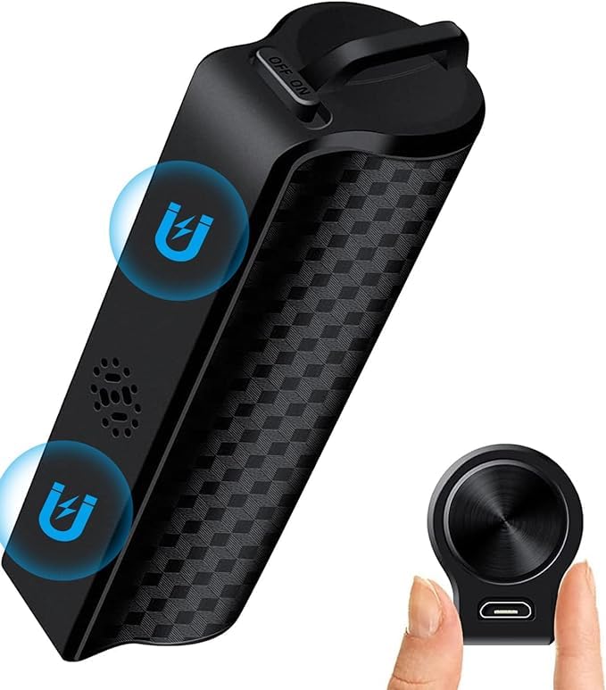 128GB Magnetic Voice Recorder with AI Noise Cancellation - 35 Days Continuous Recording, Voice Activated Audio Recorder for Meetings, Interviews, Lectures & Classroom - Perfect for Business Professionals, Students & Journalists