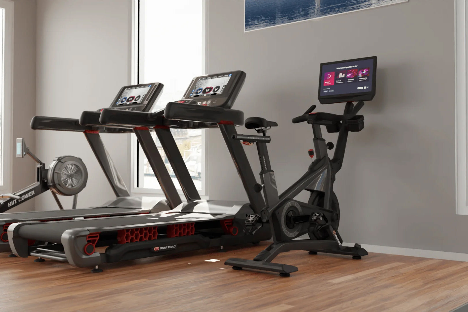 Star Trac Virtual Bike - Premium Indoor Cycling Bike for Home Gym & Cardio Workouts - Perfect for Virtual Training, Fitness Enthusiasts & Spin Classes