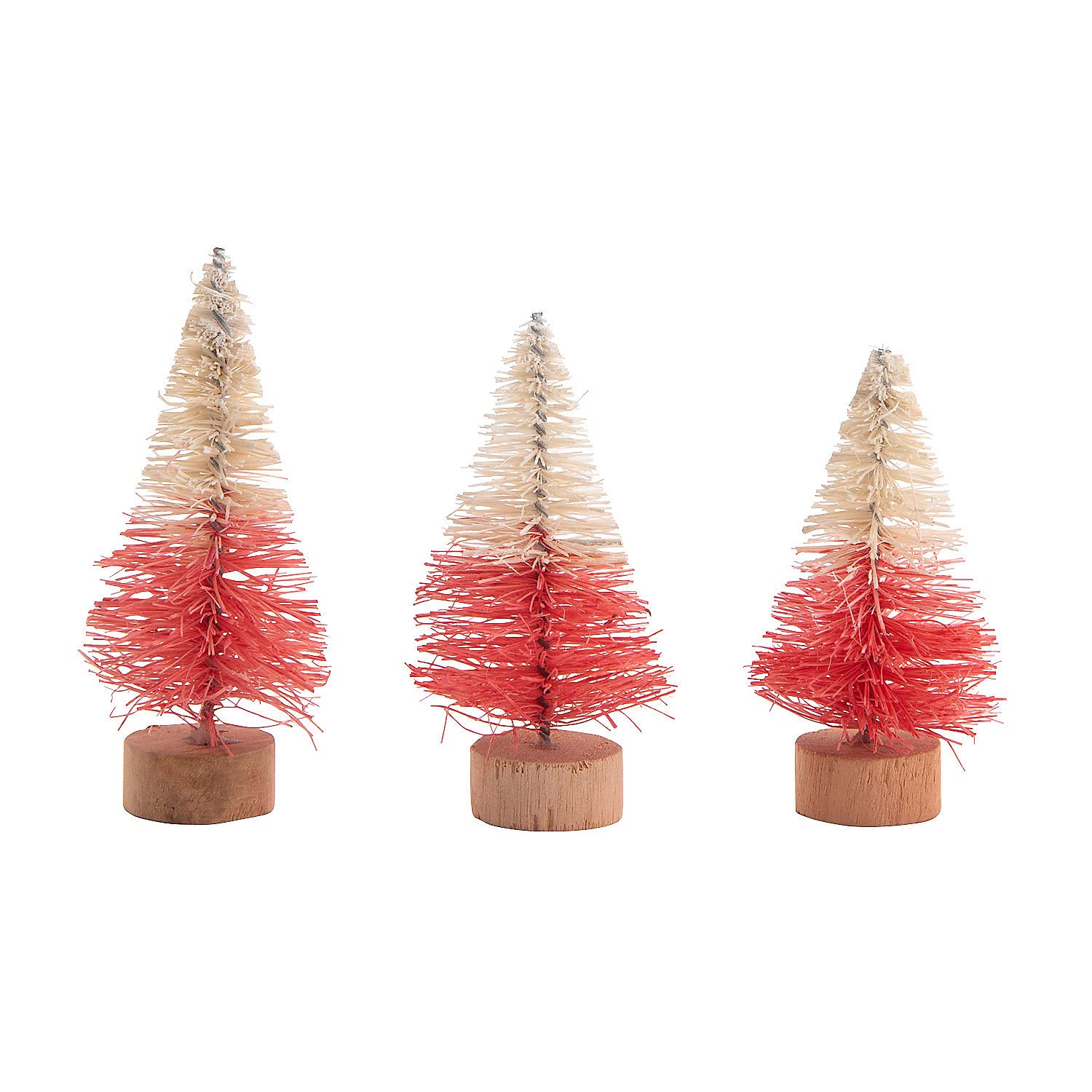 Valentine's Day Sisal Trees - 12 Pack DIY Craft Supplies for Holiday Decorations, Classroom Activities & Party Favors