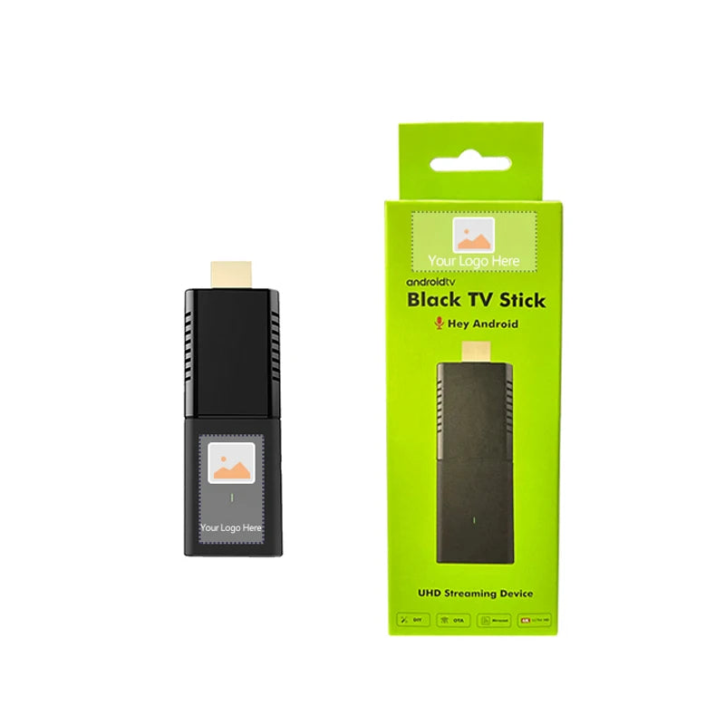 Allwinner H313 Android TV Stick - 4K Ultra HD Streaming Media Player with WiFi & Bluetooth - Perfect for Netflix, YouTube, Hulu & Home Entertainment