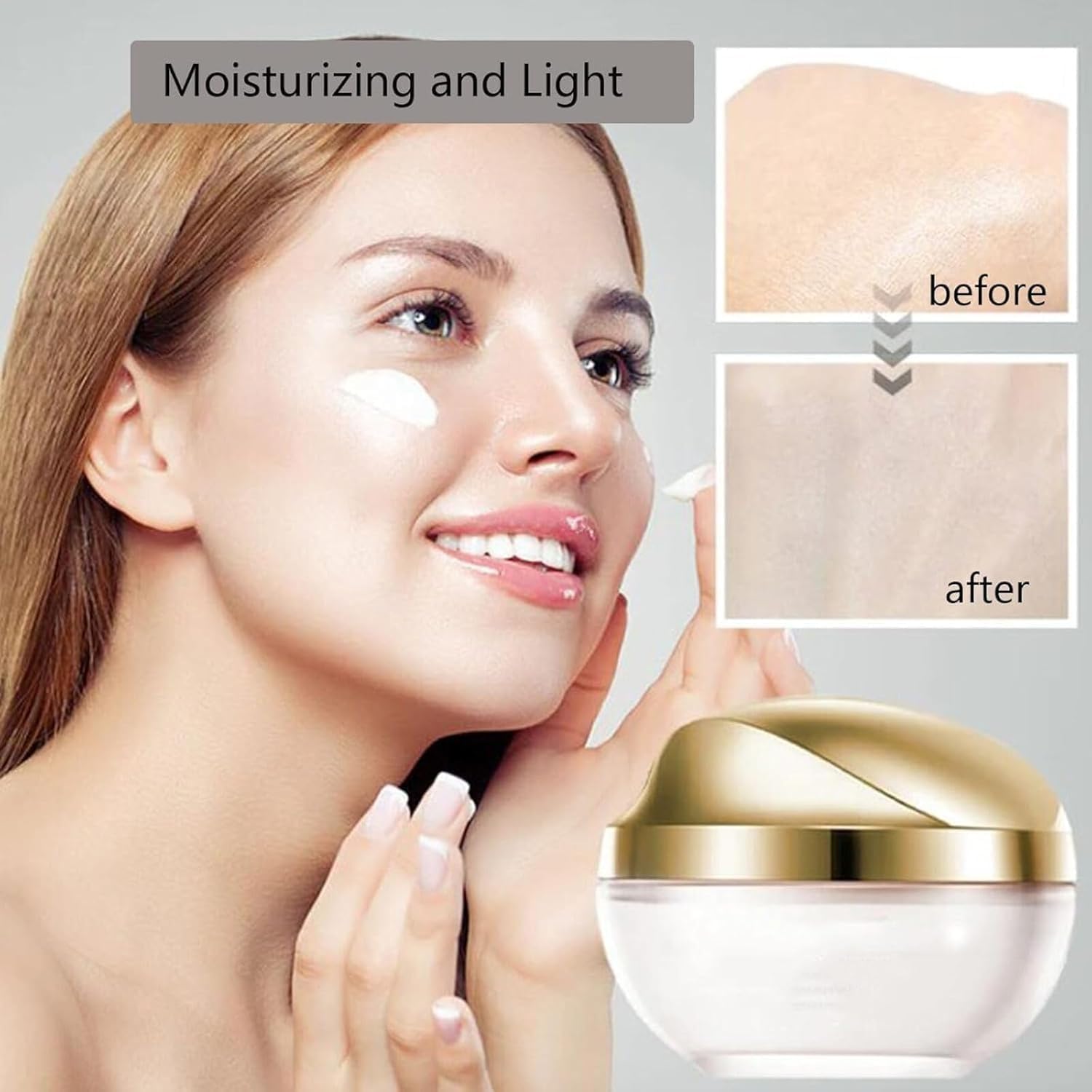 Ownawant Makeup Cream, Moisturizing Brightening Concealer & Tone-Up Cream - Hydrating Illuminating Corrector for Smooth Skin (1Pc) | Perfect for Daily Makeup, Covering Dark Circles & Evening Skin Tone