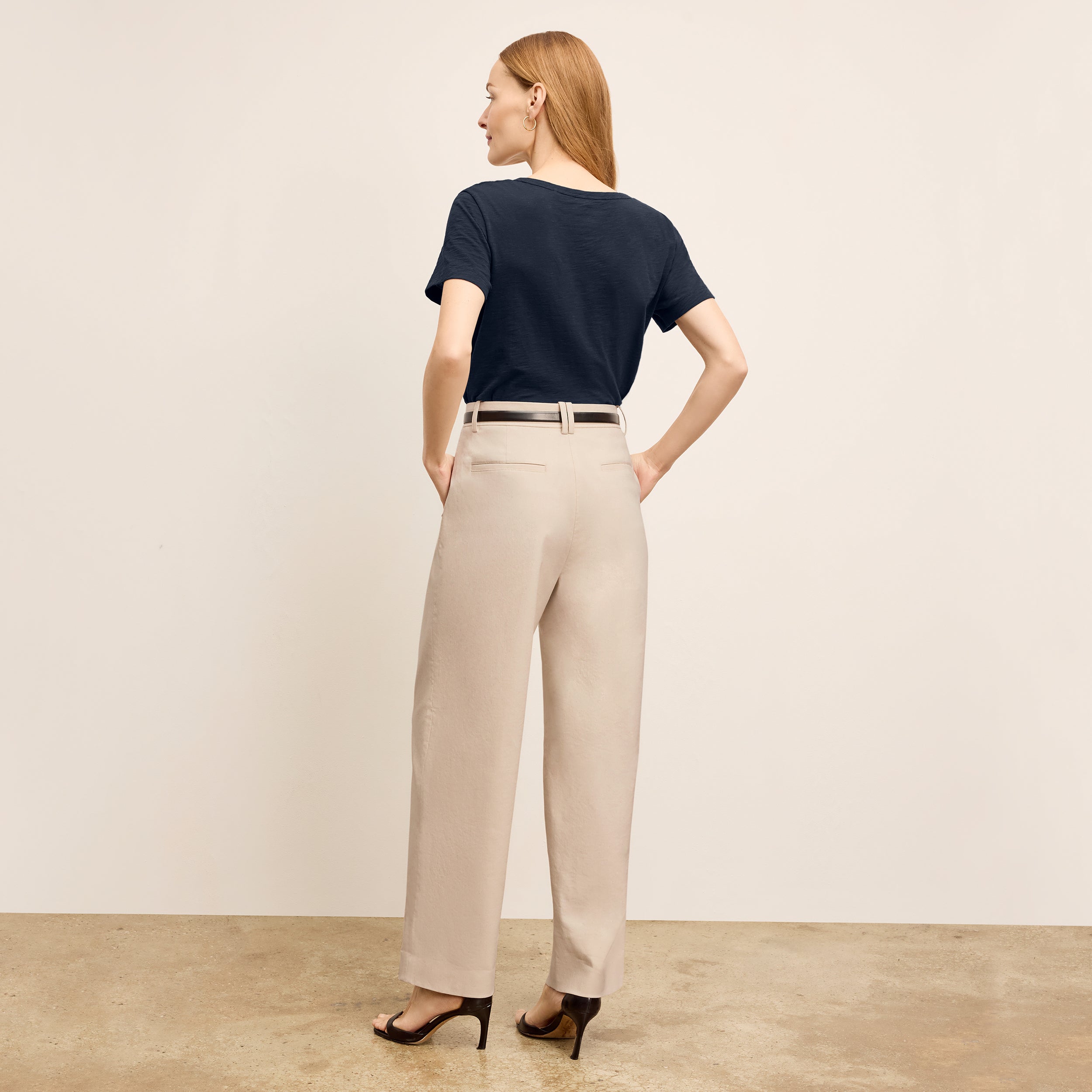 Arlo Breeze Pant - Soft Cotton Viscose Blend Women's Casual Pants in Natural Color | Perfect for Yoga, Lounge & Summer Outfits