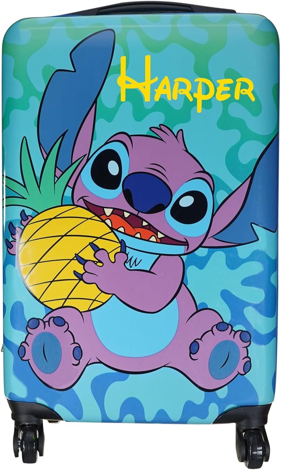 **Disney Stitch Personalized Hardshell Carry-On Luggage - 20