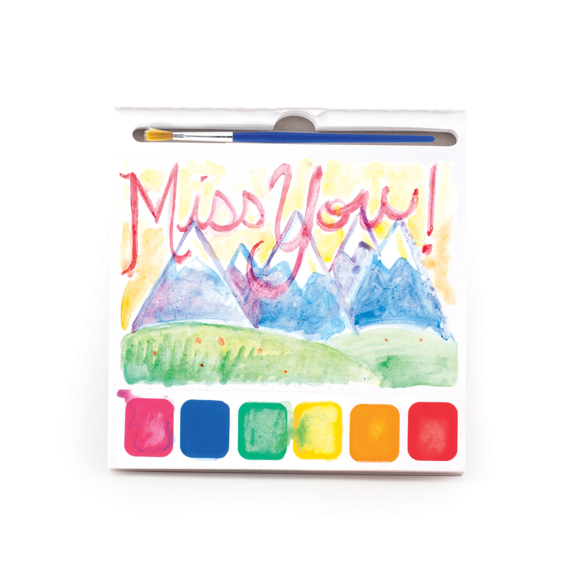 Postcard Paint Book - DIY Watercolor Postcards for Adults & Kids, Creative Art Activity for Travel & Home Decor | Perfect for Gifts, Scrapbooking & Relaxation