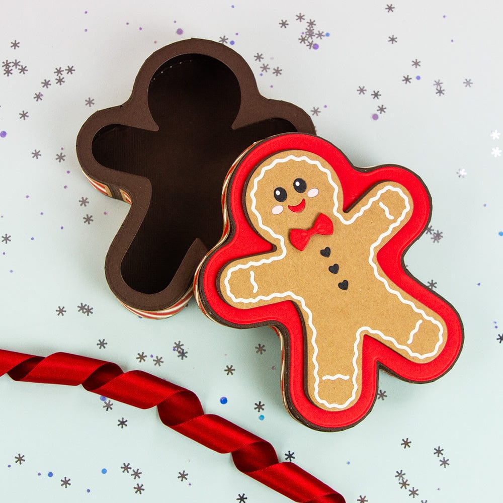 Christmas Gift Box Die Set for DIY Holiday Cards & Scrapbooking - Perfect for Festive Crafts & Decorations