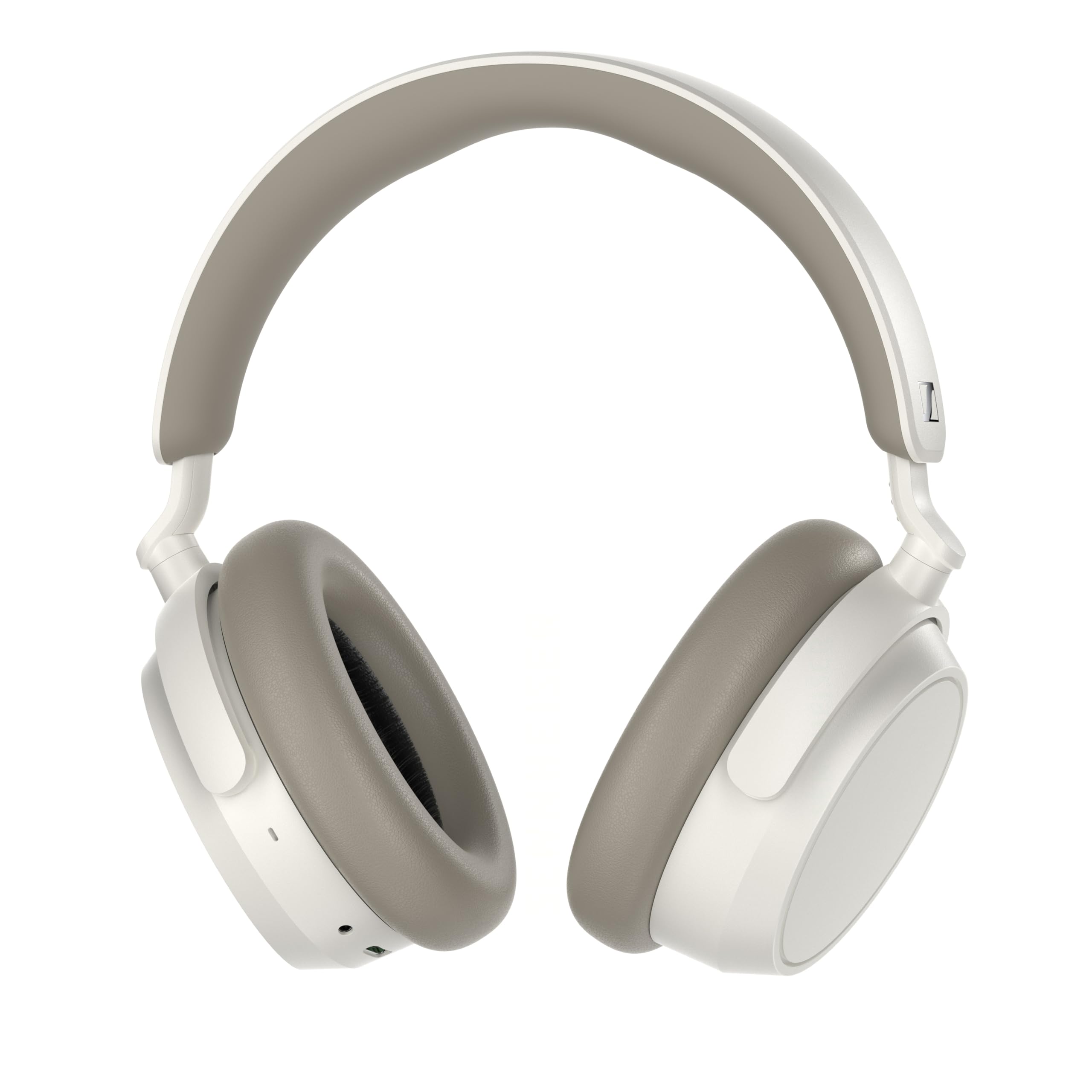 Sennheiser ACCENTUM Plus Wireless Bluetooth Headphones with Quick Charge, 50-Hour Battery Life, Adaptive Hybrid ANC, Sound Personalization & Touch Controls - White | Perfect for Travel, Workouts & Noise-Free Listening