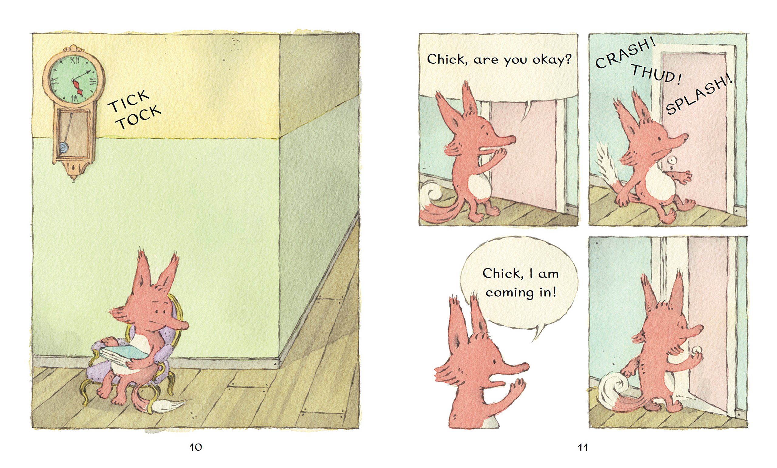 Fox & Chick: The Party and Other Stories - Fun Chapter Books for Kids Learning to Read | Children's Friendship Storybook Series (Book 1) | Perfect for Bedtime Reading and Classroom Storytime