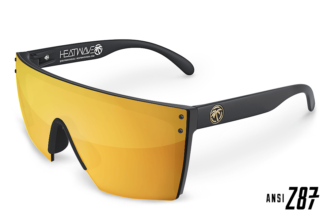 Lazer Face: Gold Rush Z.87 Safety Glasses - ANSI Z87.1 Certified Protective Eyewear for Work, Sports & Outdoor Activities