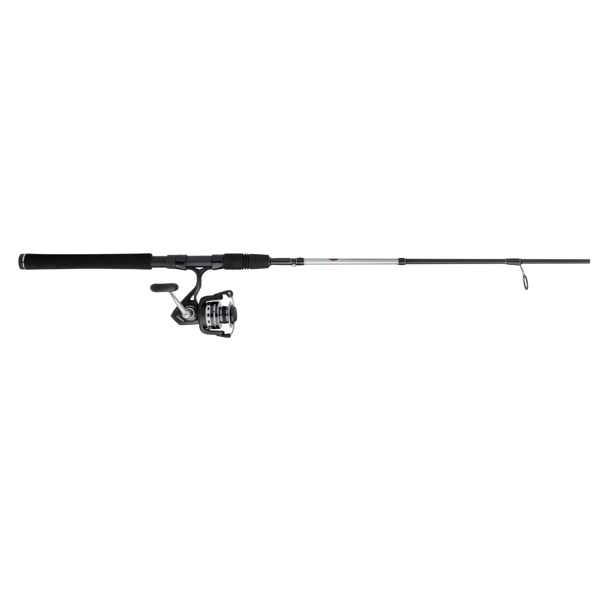 Pursuit® IV Spinning Rod and Reel Combo - Lightweight Fishing Rod with Smooth Reel for Freshwater and Saltwater Fishing - Perfect for Bass, Trout, and Inshore Fishing Trips