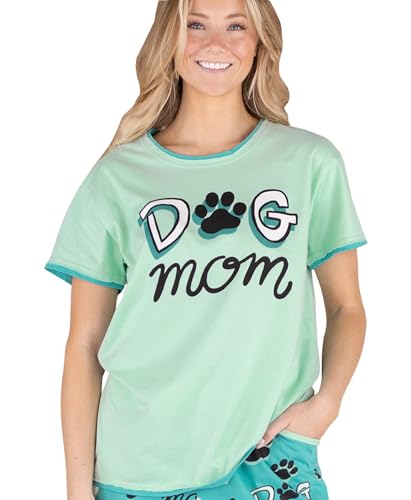 Dog Mom Womens Pajama Shirt