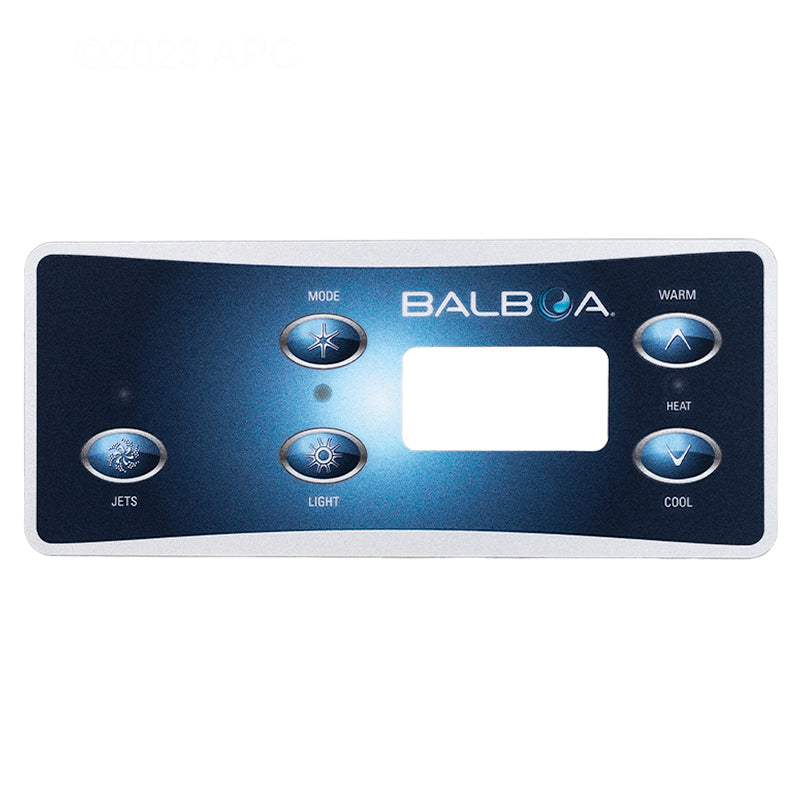 Balboa Panel Overlay 10429 Replacement Part for Hot Tubs & Spas - Waterproof Control Panel Cover for Relaxing at Home or Outdoor Use