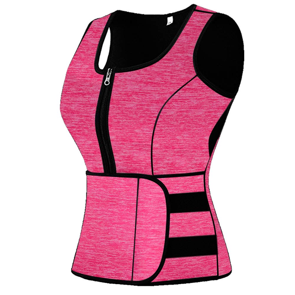 Women's Slimming Sweat Vest - Waist Trainer Body Shaper for Weight Loss & Toning - Perfect for Workouts, Running & Gym Sessions