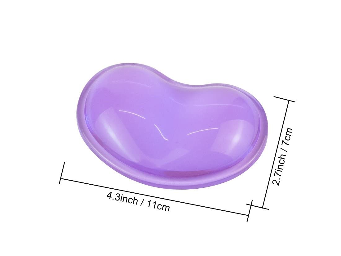 Ergonomic Gel Keyboard & Mouse Wrist Rest Set - Comfortable Support for Office, Gaming & Computer Use - Pain Relief Wrist Pads for Typing & PC Work (Home, Office, Gaming Setup Accessories)