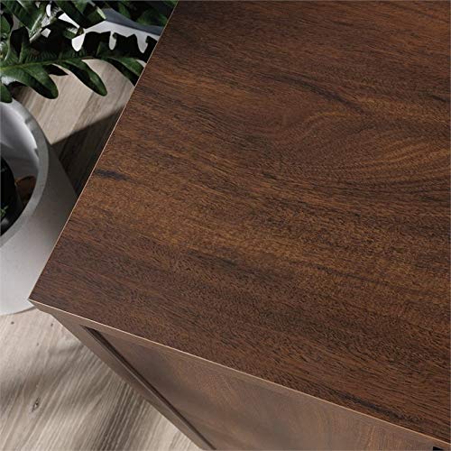 Home Office 2-Piece Set - Computer Desk with Wooden Storage Credenza for Small Spaces | Modern Workstation for Home Office, Study Room & Dormitory