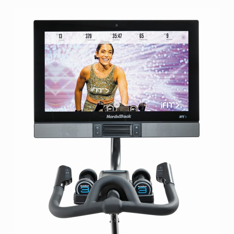Nordictrack Commercial S27i Studio Cycle Exercise Bike - Indoor Cycling Workout Equipment for Home Gym, Cardio Training & Fitness - Perfect for Spin Classes, HIIT & Weight Loss