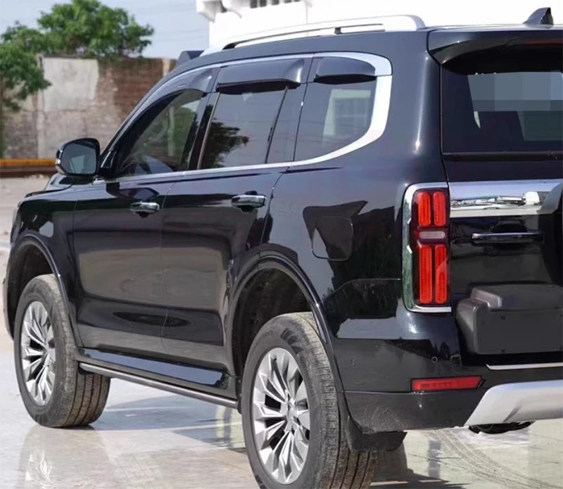 Premium Stainless Steel Window Deflectors for GWM Tank 500 (2024+) - Rain Guards for All-Weather Protection & Enhanced Driving Comfort