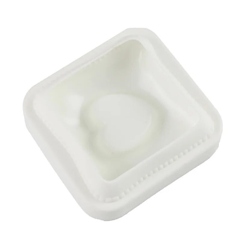 Heart-Shaped Silicone Baking Mold for Cake, Chocolate, Mousse, Ice Cream, Bread, Jelly & Pudding - Perfect for Valentine's Day, Anniversary & Romantic Dessert Decorating