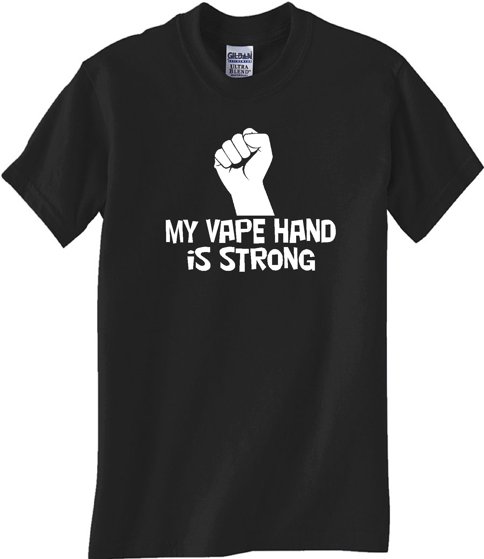 Premium Black Vape Hand T-Shirt - Funny Vaping Graphic Tee for Men & Women - Perfect for Vape Enthusiasts & Casual Wear