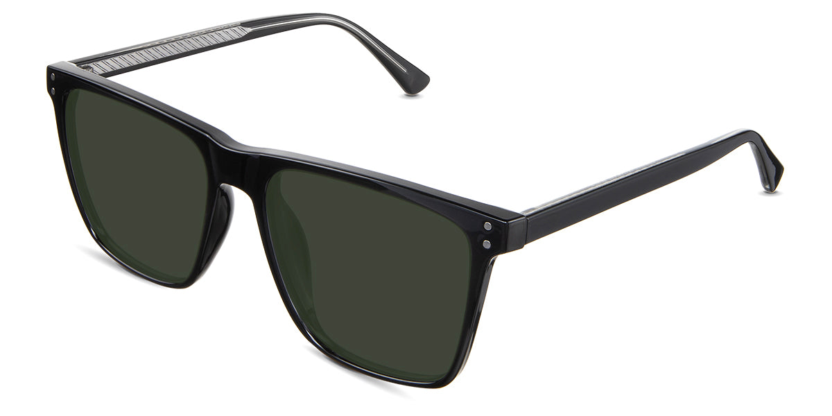 Zayden Men's Prescription Polarized Sunglasses - UV Protection, Anti-Glare for Driving, Fishing & Outdoor Activities