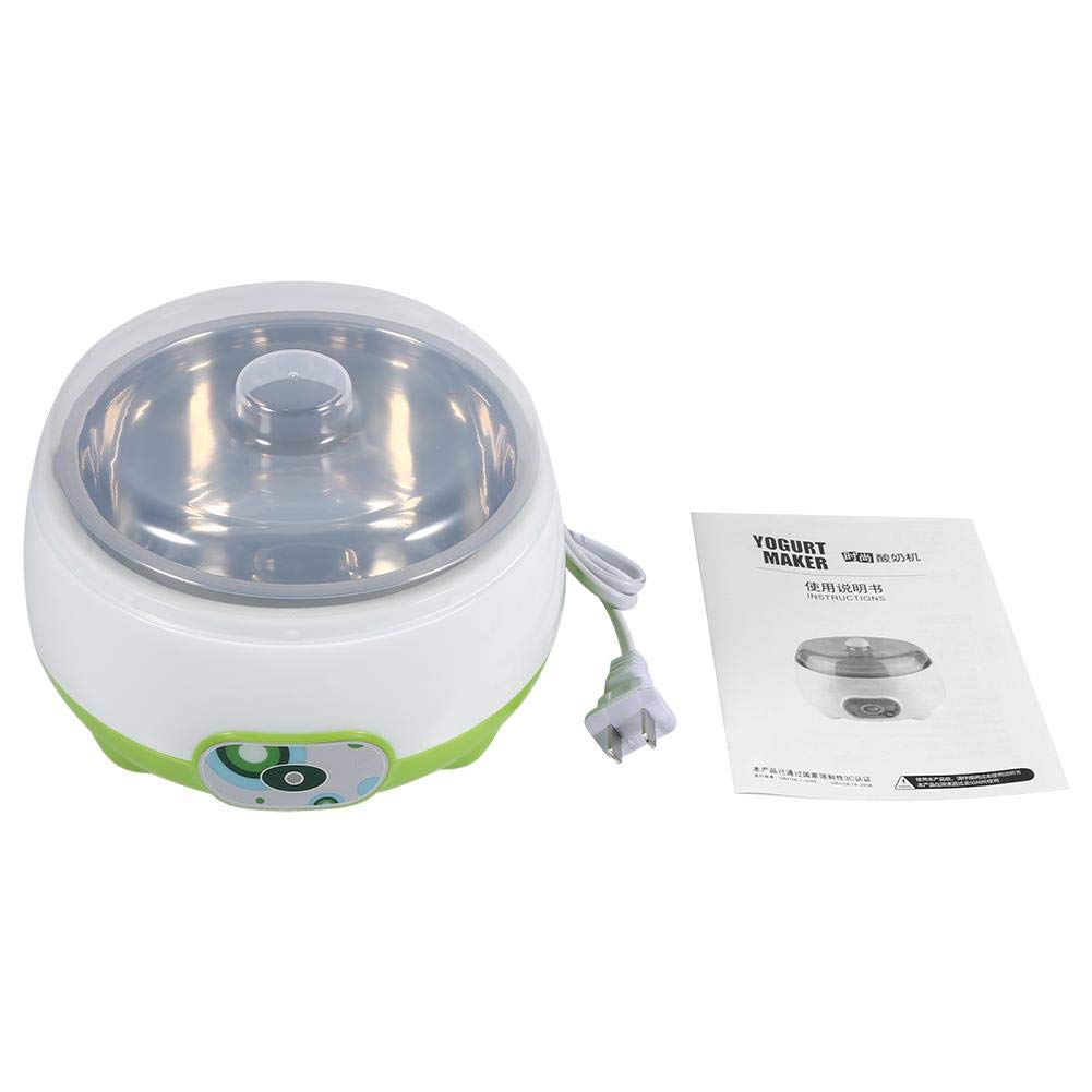1L Green Yogurt Maker for Home & Hotel Use - DIY Yogurt Machine for Healthy Snacks & Breakfast