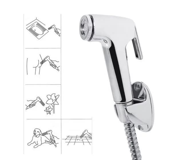 Kala Land Handheld Bidet Sprayer for Toilet - Adjustable Water Pressure, Easy Installation, Hygienic Cleaning Solution for Personal Care & Baby Diaper Changes