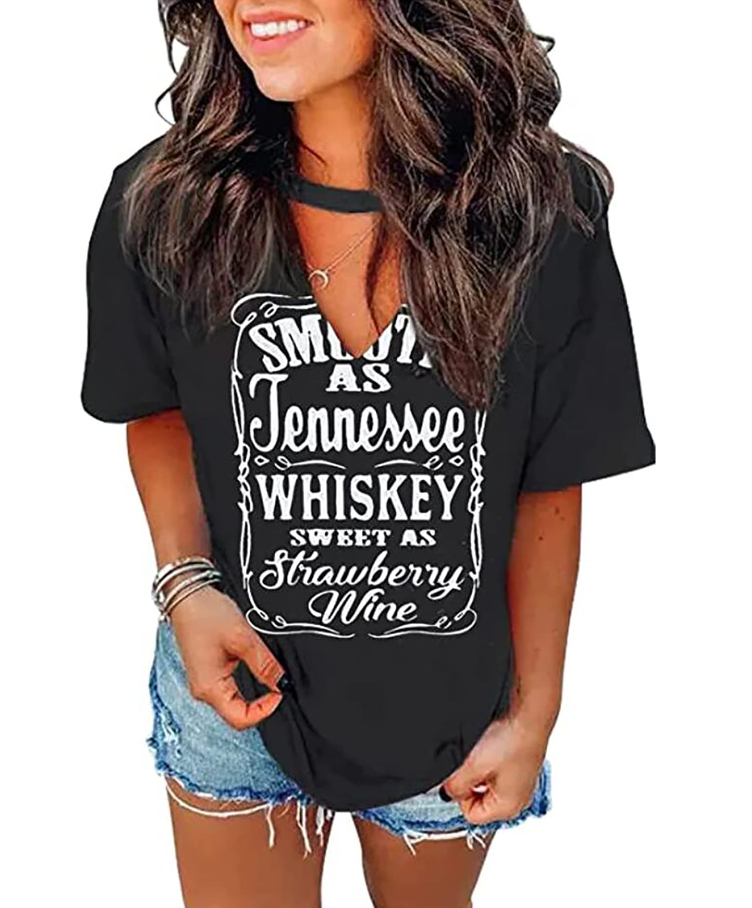 **Nashville Tennessee Country Music T-Shirt for Women - Oversized Vintage Music City Guitar Graphic Tee - Soft Cotton Concert Shirt - Perfect for Concerts, Festivals & Casual Wear**
