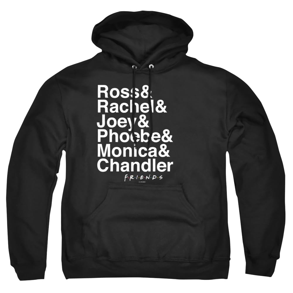 Trevco Friends TV Show Chanandler Bong Unisex Adult Pullover Hoodie - Comfortable Casual Wear for Fans & Gifts