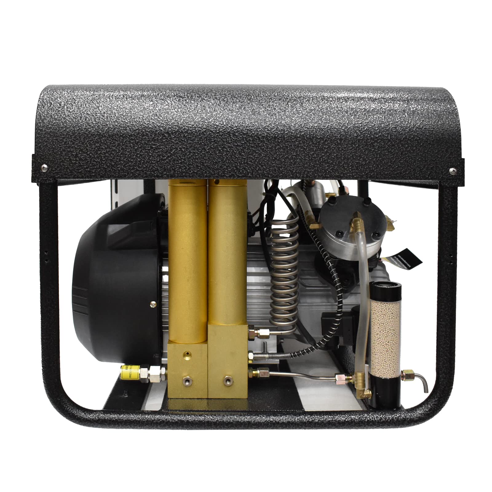 TUXING 4500Psi PCP High Pressure Air Compressor with Adjustable Pressure & Auto Purge - Built-in Water & Fan Cooling System - for Scuba Diving Tanks, Air Rifle Tanks & Paintball Guns - Perfect for Outdoor Sports, Hunting & Underwater Adventures