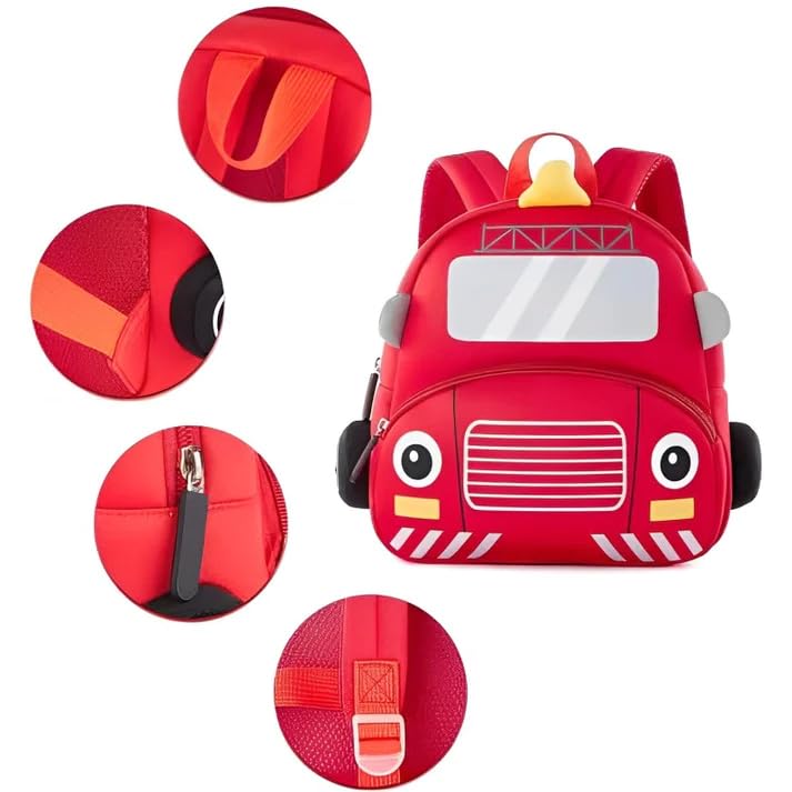 Kids Cartoon School Backpack - Lightweight for Kindergarten & Preschool - Daily Use