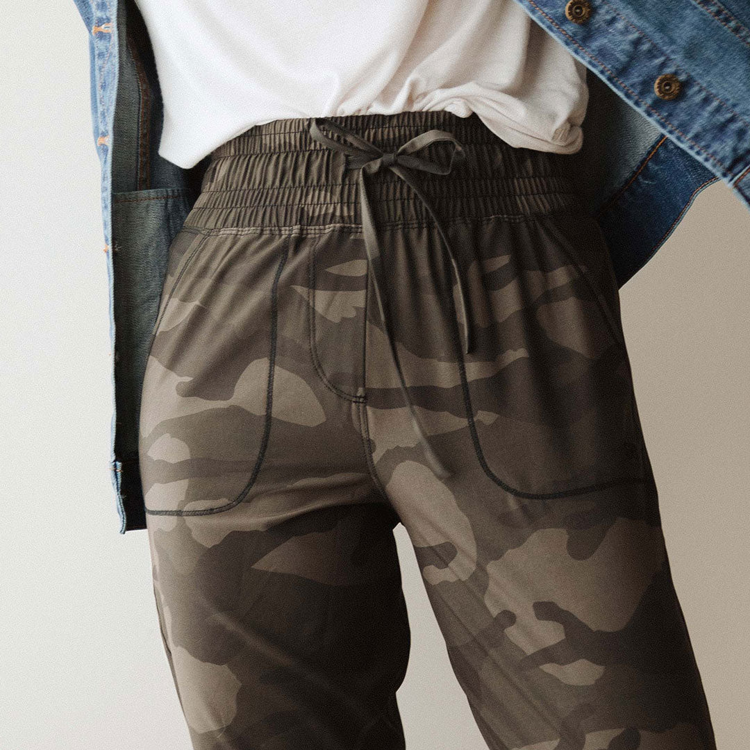 Camo Destination Joggers for Men - Comfortable Camouflage Casual Pants for Outdoor, Gym & Lounge Wear