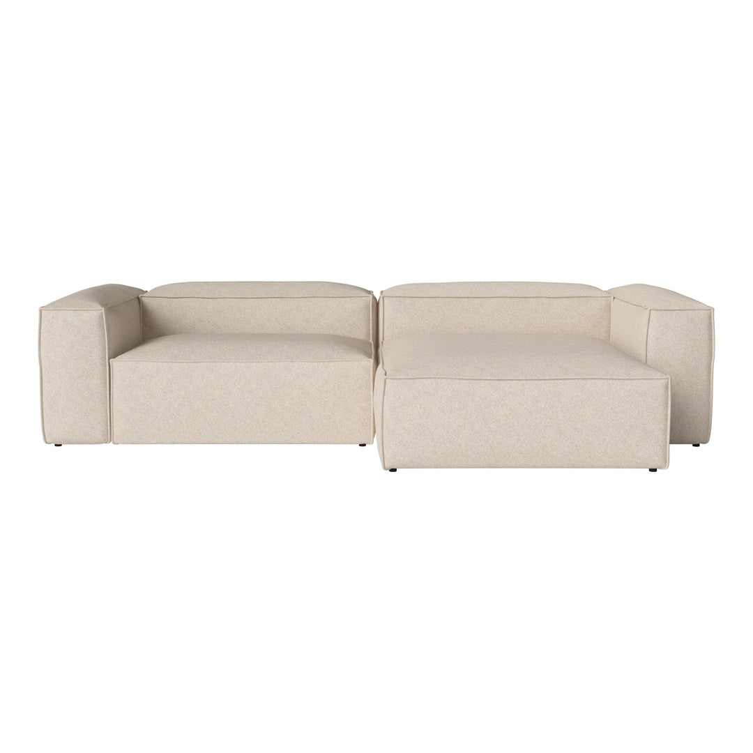 Cosima 2-Seater Sofa with Chaise Lounge - Modern Living Room Furniture for Small Spaces | Perfect for Apartments, Condos & Cozy Home Decor
