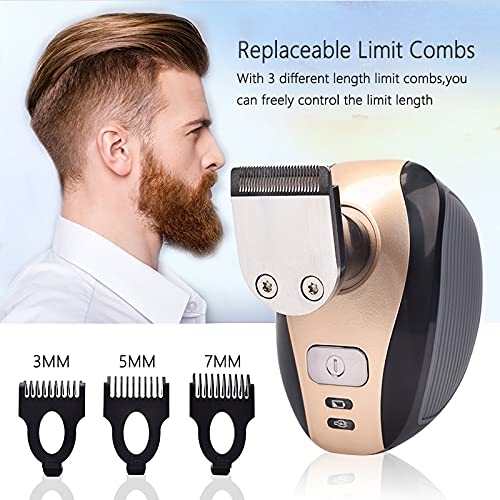 5-in-1 Cordless Electric Razor for Men - Waterproof USB Rechargeable Bald Head Shaver & Nose Hair Trimmer Kit | Perfect for Travel, Gym & Daily Grooming