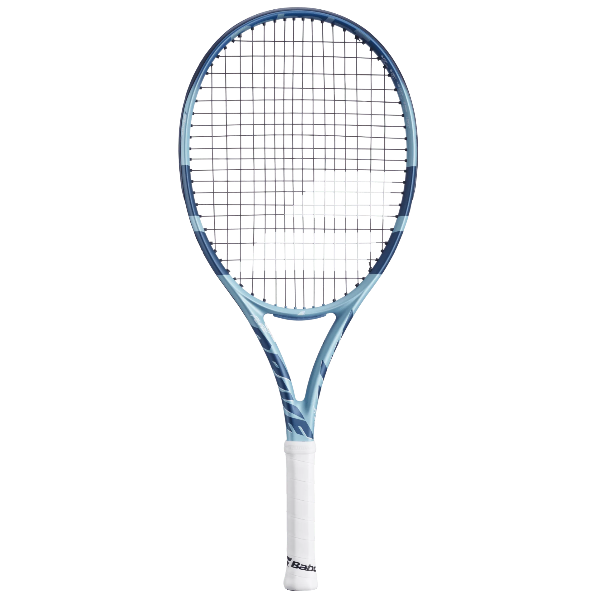 Babolat Pure Drive Junior 26 Tennis Racket - Prestrung with White Grip (11th Gen) | Light Blue Kids Tennis Racket for Junior Players | Perfect for Training & Tournament Play