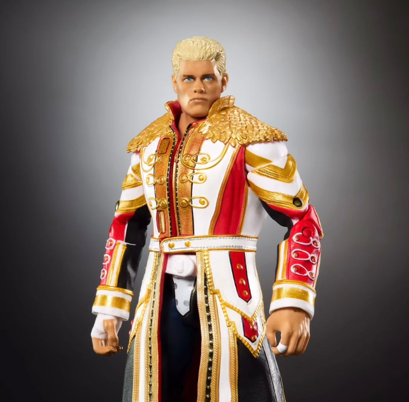 WWE Ultimate Edition Cody Rhodes Action Figure - Collectible Wrestling Toy for Fans & Display, Perfect for Gifts, Play, and Home Decor