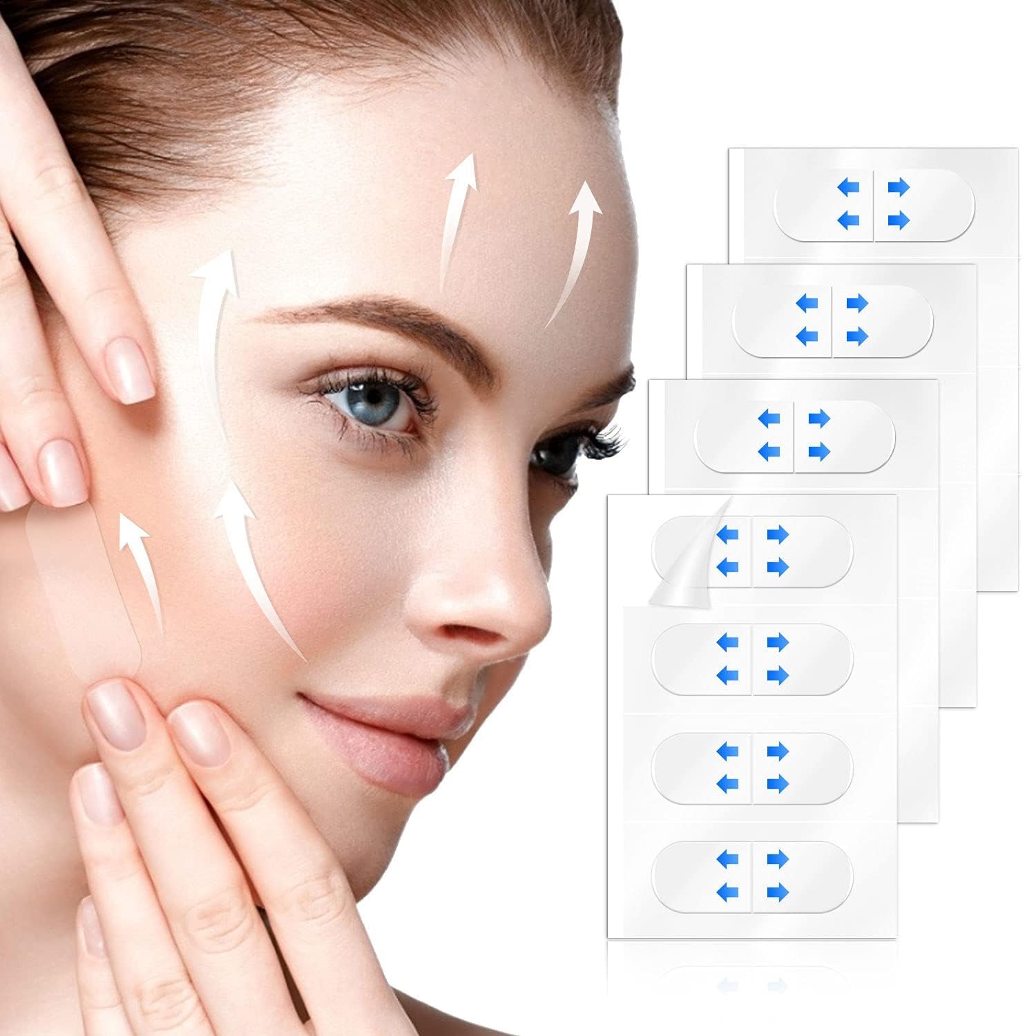 Instant Face Lift Tape - 40 Pcs Invisible Double Chin & Jaw Lift Tape for Facelifting | Secret Lift Pro Neck Support | Enhance Confidence for Weddings, Parties & Online Meetings | Perfect for Brides, Professionals & Social Events | Great for Instant Facial Contouring in Selfies, Video Calls & Live Streams | Use for Everyday Beauty, TikTok Videos, Instagram Photos & YouTube Content Creation | Ideal for Special Occasions, Daily Makeup, and Social Media Influencers