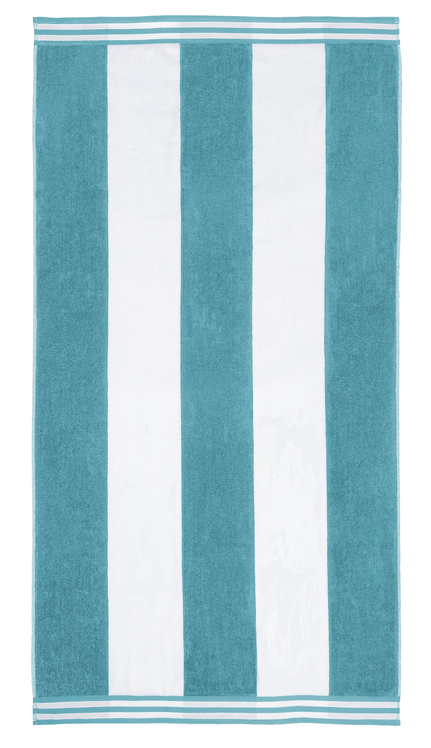 Premium Cabana Stripe Oversized Cotton Beach Towel Set of 2, 4, or 6 - Soft, Absorbent & Quick-Drying for Pool, Beach, Vacation & Spa Use
