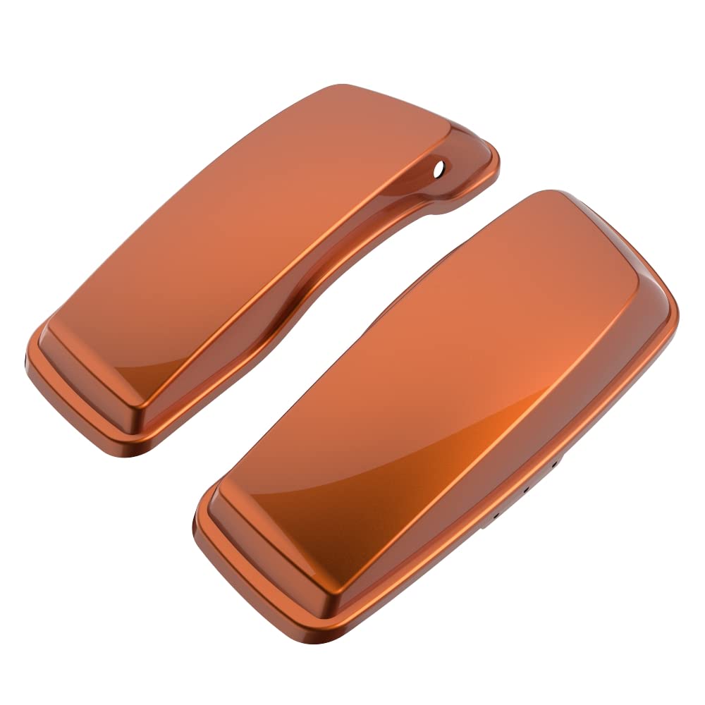 Advanblack Motorcycle Saddlebag Lids for Harley-Davidson Touring, Road Glide, Street Glide Special & Road King (2014-2023) - Durable Replacement Covers for Long Rides & Road Trips