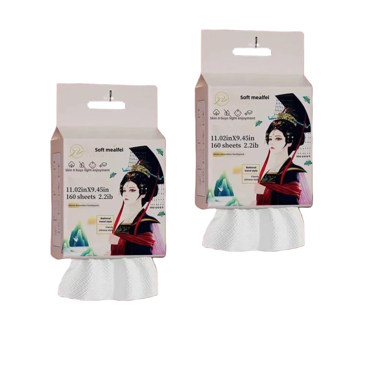 Soft Disposable Face Towels 11.02