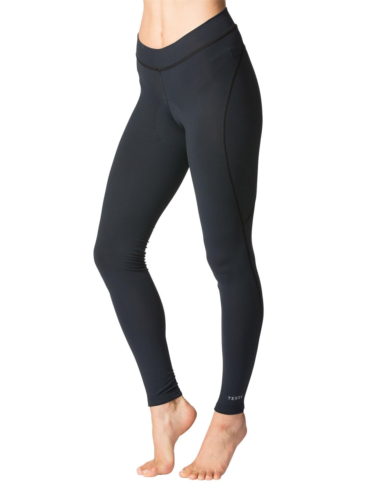 Women's Thermal Cycling Pants - Terry Padded Bike Tights with Wind-Resistant 29