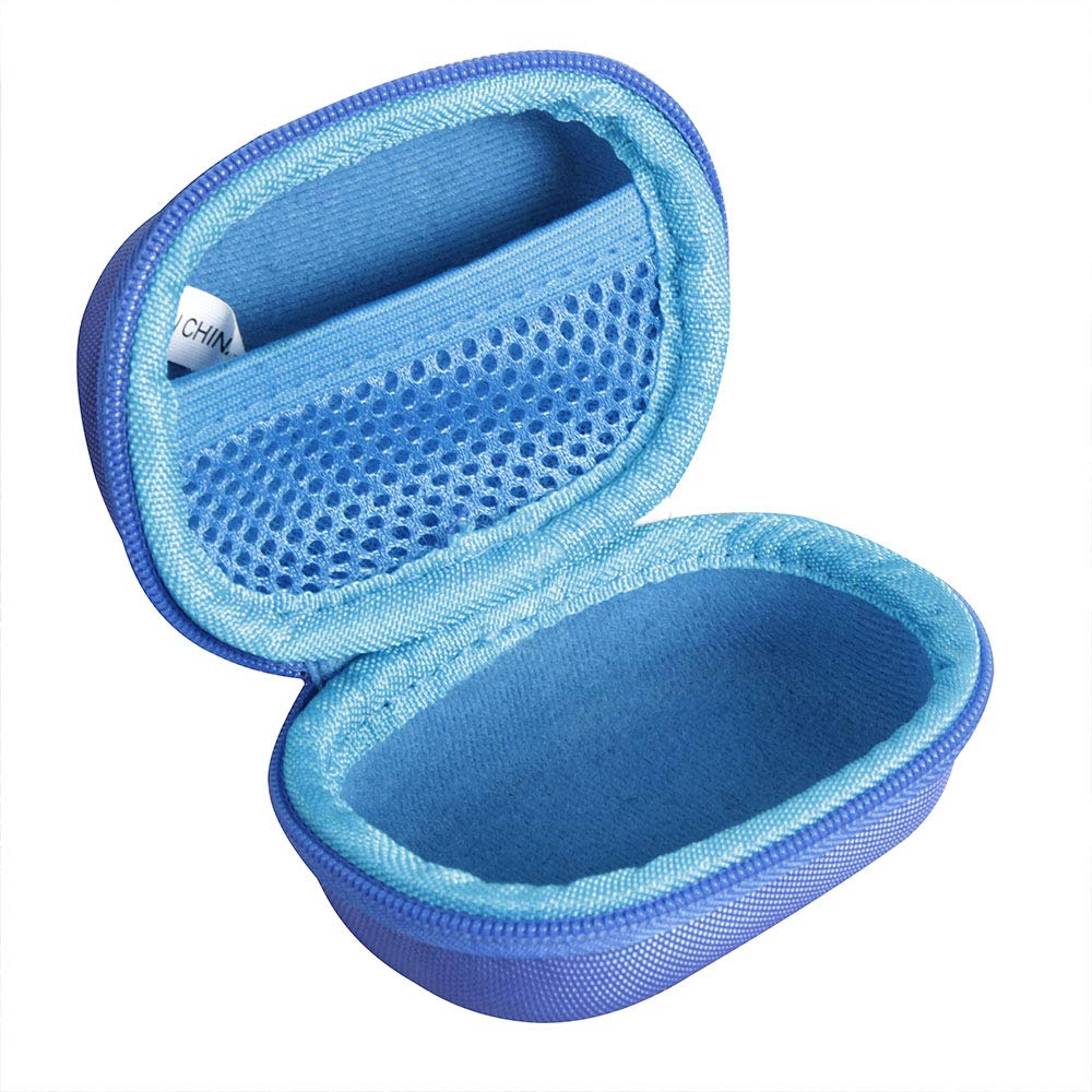 Hermitshell Protective Travel Case for Sony WF-XB700 Extra BASS Wireless Earbuds - Durable Hard Shell Carrying Storage Pouch (Blue) - Perfect for Gym, Travel & Outdoor Activities