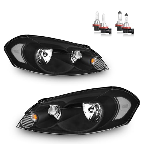 Black Housing | With High & Low Beam Bulbs