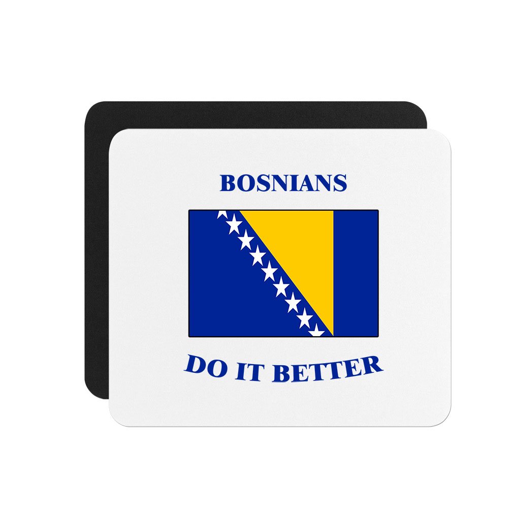 Premium Bosnia and Herzegovina Gaming Mouse Pad - Non-Slip Large Computer Laptop Mousepad for Gamers & Office Work - Perfect for Gaming Setups & Home Office Desks