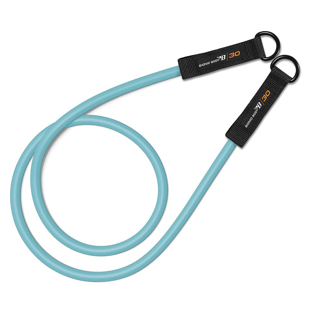 30lb Resistance Band - Bionic Body BBRT 0030 Heavy Duty Exercise Tube for Home Workouts, Strength Training & Physical Therapy