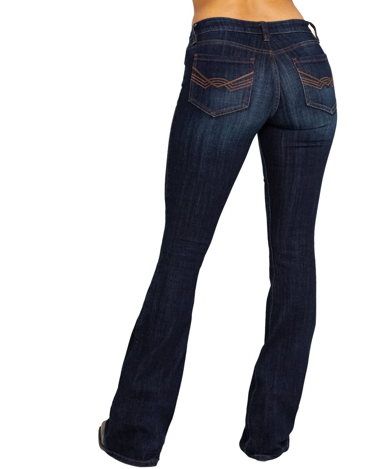 Idyllwind Women's Whiskey Debbie Dark Wash Bootcut Stretch Jeans - Comfortable & Stylish Denim Pants for Casual Wear, Work & Night Out | If19j6-Dkw
