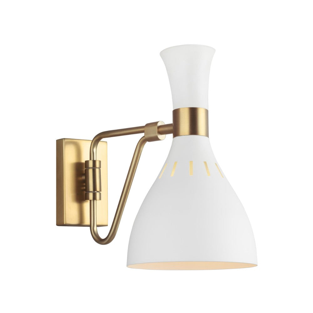 Grange 1 Light Wall Sconce - Modern Indoor/Outdoor Lighting Fixture for Bedroom, Hallway & Patio Decor