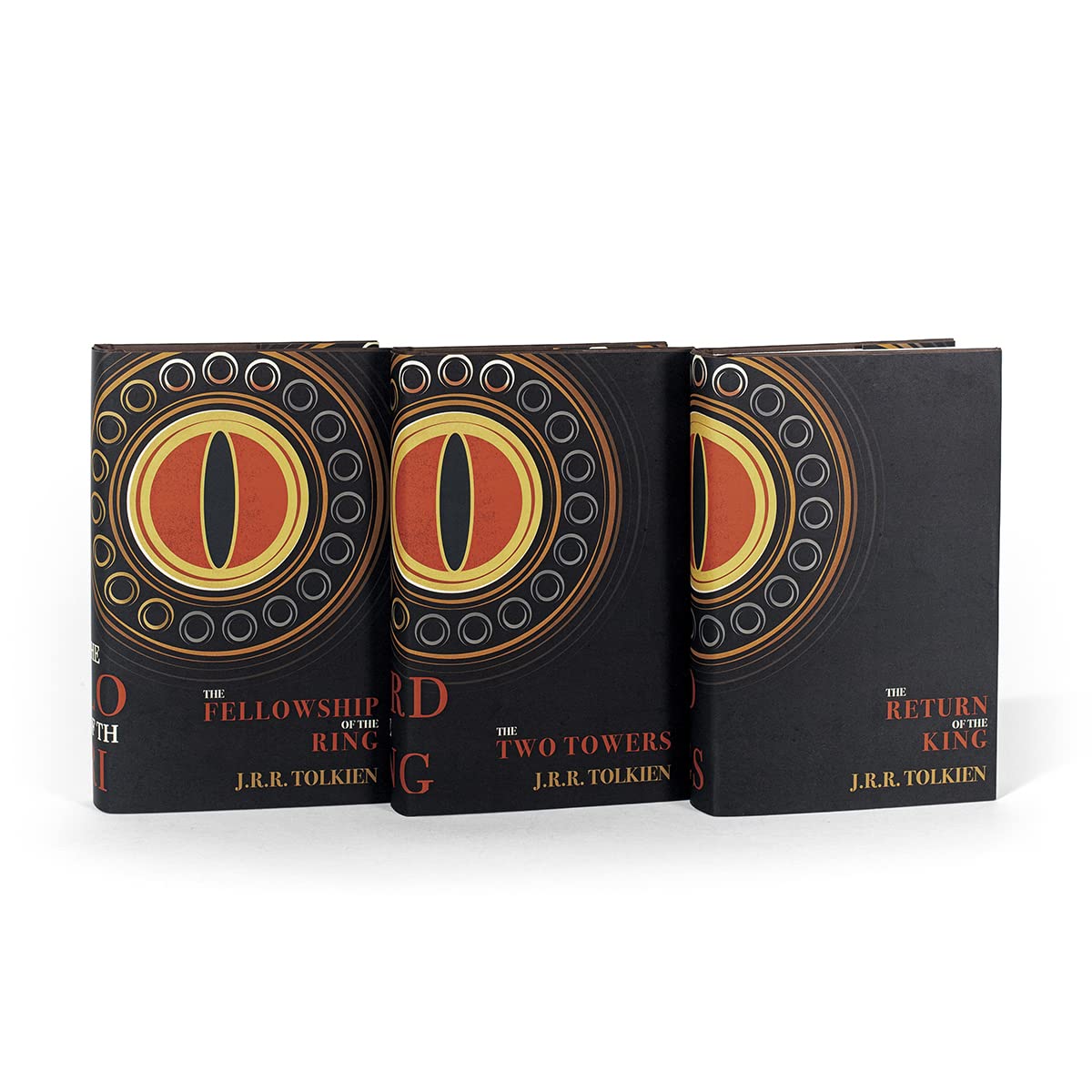 The Lord of The Rings Trilogy 3-Book Set - Special Collector's Edition by J.R.R. Tolkien - Black Hardcover | Perfect for Fantasy Book Lovers & Home Library Displays