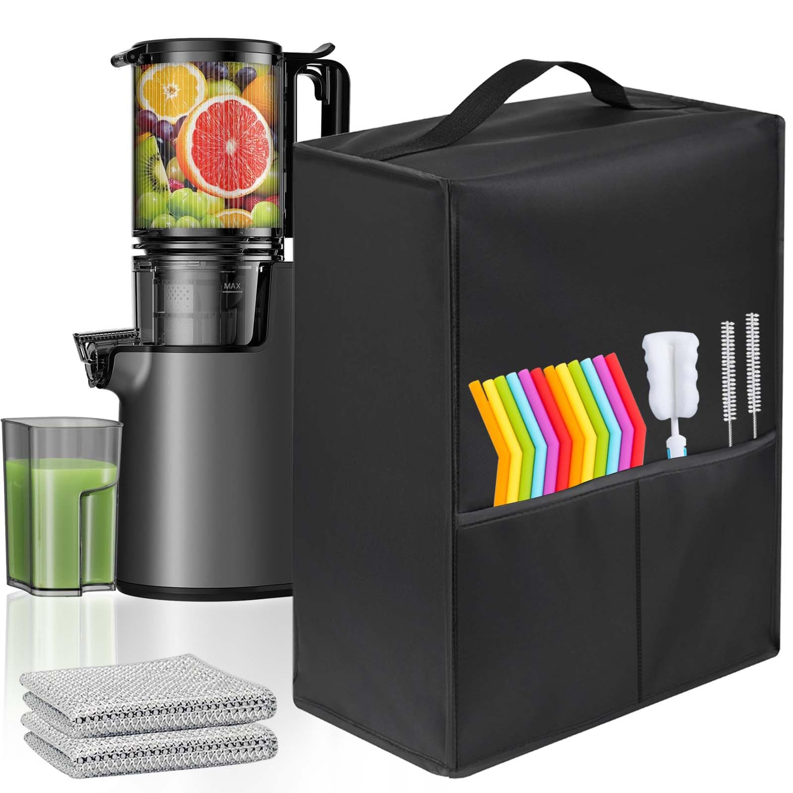 Waterproof Cold Press Juicer Cover - Dust Protection for 350W Slow Masticating Juicer, Raw Juicer, Fruit & Vegetable Juicer - Perfect for Kitchen Countertop & Healthy Juicing Lifestyle